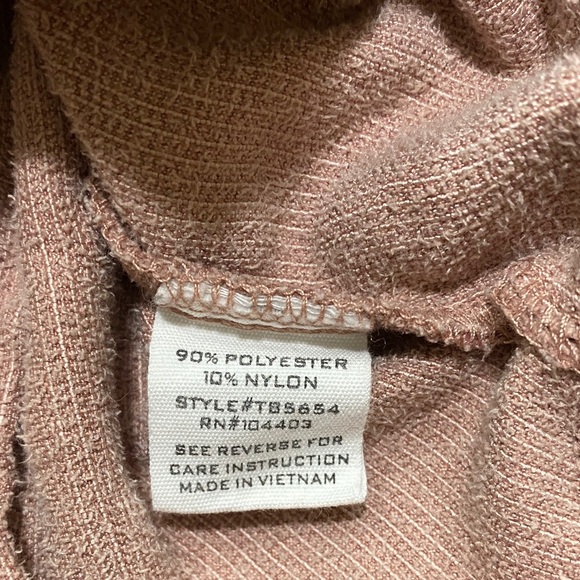 Mine Women's Corduroy Utility Jacket - Dusty Pink - Picture 5 of 5